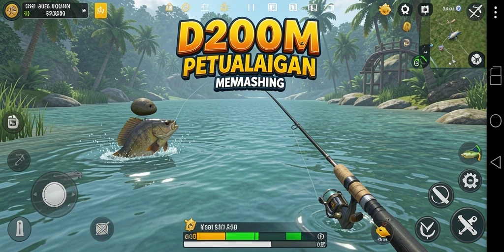 Tangkapan ikan yang mengesankan dalam D200M.