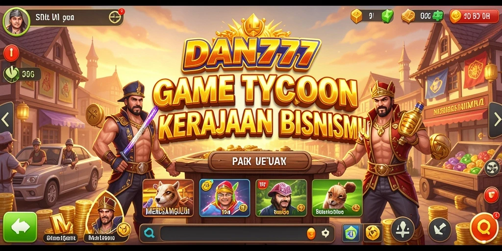 Tampilan gameplay Tycoon yang penuh strategi dan keseruan.