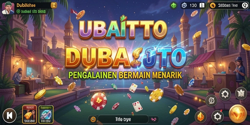 Tampilan screenshot DUBAITOTO dengan gameplay yang menarik dan mendalam.