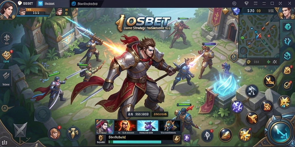 Tampilan gameplay SLG yang menarik dari IOSBET, menunjukkan pertempuran strategis.