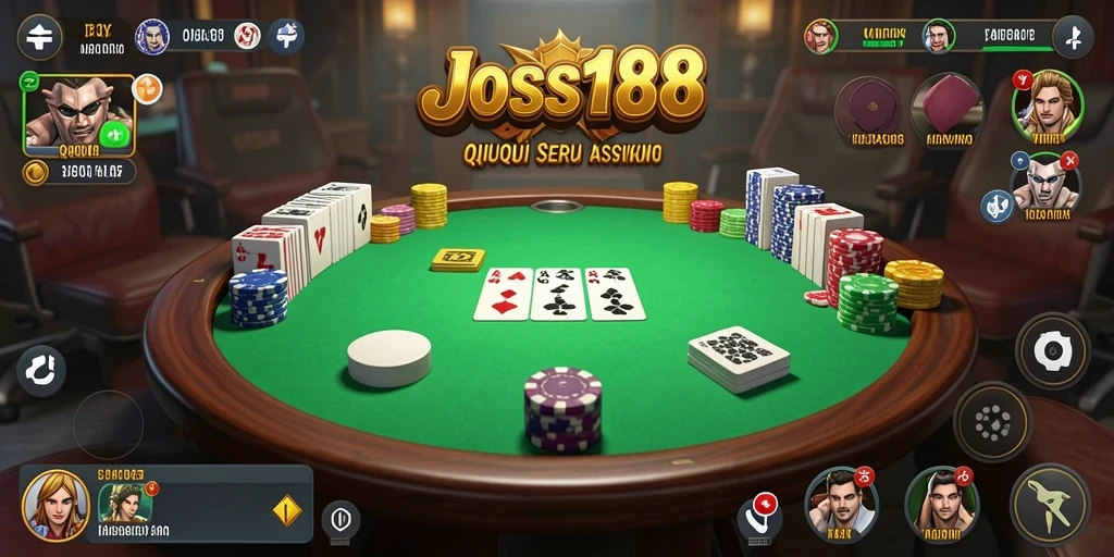 Tampilan gameplay QiuQiu yang seru dan menarik.