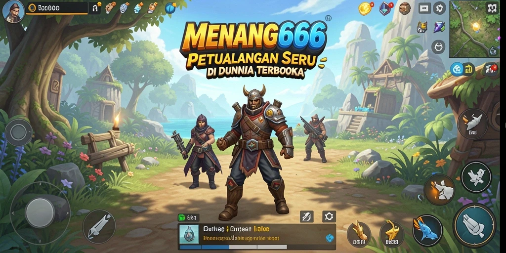 Tampilan gameplay <strong>MENANG666</strong> yang memukau di dunia terbuka.