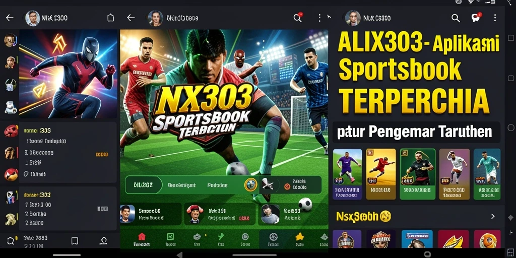 Tampilan gameplay Sportsbook NX303 dengan antarmuka intuitif.